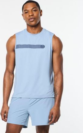 Sergio Tacchini Elio Performance Tank in Faded Denim at Nordstrom, Size Xxx-Large