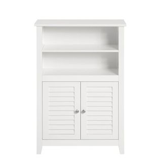 SoBuy Mueble Auxiliar Para Ba&ntilde;o Armario De Ba&ntilde;o Organizador Con 2 Estantes Y 2 Puertas Bzr13-w Sobuy Es