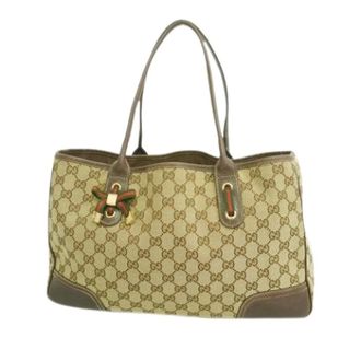 Gucci Pre-owned Handbags, female, Brown, Size: ONE SIZE Pre-owned Vintage Tote Bag