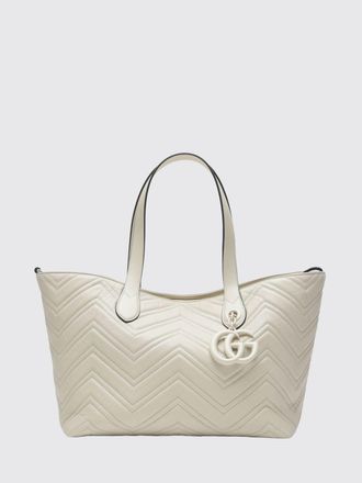 Gucci Borsa a spalla in pelle di vitello chevron Gucci