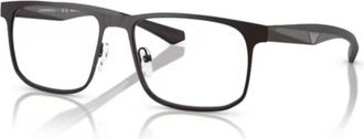 Emporio Armani 0Ea 1163 - unisex - Brillen - Zwart - 55 MM - Accessoires
