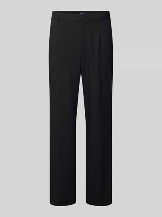 Mc Neal Straight Fit Hose mit Viskose-Anteil in Black, Gr&ouml;&szlig;e XL