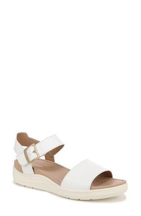 Dr. Scholls Time Off Sky Ankle Strap Platform Sandal in White at Nordstrom Rack, Size 8.5
