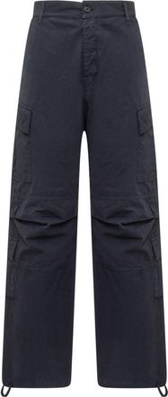 Darkpark Navy Blue Loose Cargos Pants