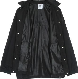 adidas Adicolor Classics Trefoil Coach Jacket - Heren - Sport - Zwart - Maat: S Poliester