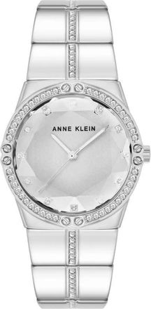 Anne Klein Classic Silver-tone Dial Ladies Watch AK-5037SVSV