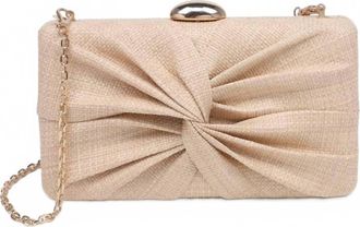 Urban Expression Serenity Evening Bag In Natural