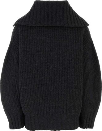 The Attico Darkgrey Felpe Sweater