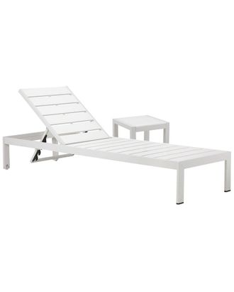 Pangea Home Indoor/Outdoor Joseph Lounger & Side Table