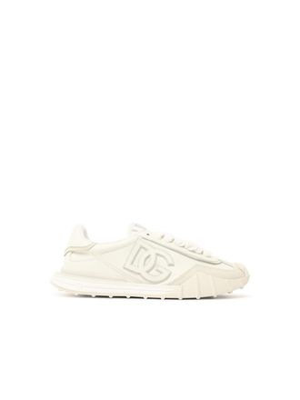 Dolce & Gabbana Dg Athletic witte leren sneakers