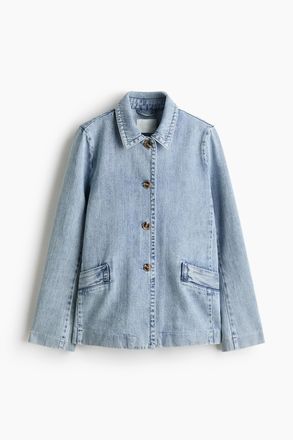 H&M Jeansjacke - Helles Denimblau