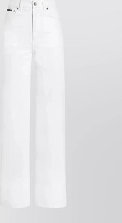 Dolce & Gabbana trousers wide-leg five pockets