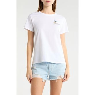 Rip Curl Tide Line Standard Graphic T-Shirt in Optical White at Nordstrom, Size Xx-Small