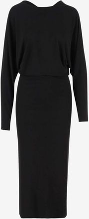 Khaite Maxi-jurk - Dames - Maxi kleedjes - Zwart - XS - Kleedjes