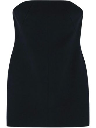 16Arlington Stell crepe mini dress - Black