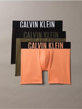 Calvin Klein Mens Intense Power Air 3-Pack Boxer Brief - Multi - XL