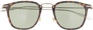 Montblanc 40mm Square Sunglasses in Havana Gold Green at Nordstrom Rack