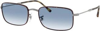 Ray-Ban Authentieke Stijlvolle Brillen Premium Kwaliteit Service - unisex - Zonnebrillen - Grijs - 56 MM - Accessoires