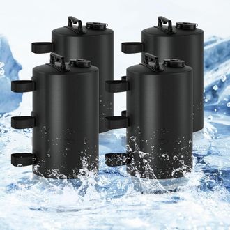 OEM Waterballastzakken - 10 L - 40 Kg Por Bolsa - Para Toldos Pop-up, Pabellones Y Tiendas De Jard&iacute;n - Pvc 500d - 33 X 21 Cm - 4 Unidades