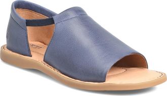 B&oslash;rn Cove Modern Sandal in Navy Leather at Nordstrom, Size 7.5