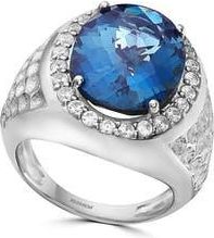 Effy London Blue Topaz & Cubic Zirconia Ring at Nordstrom Rack, Size 7