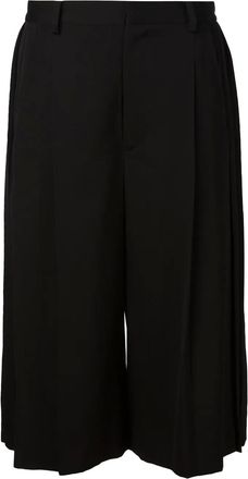 Comme Des Garçons pleated culottes - Nero