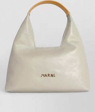 Marni trapeze mini leather tote bag top handle