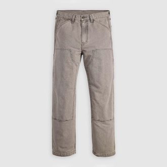 Levi's Heren Levis 568 Loose Straight Double Knee Carpenter Pants in grijs