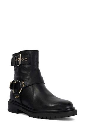 Dune London Piton Bootie in Black-Leather at Nordstrom Rack, Size 10Us / 40Eu