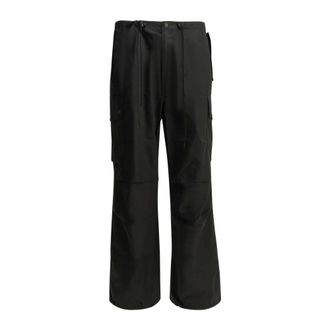 Needles Pantalones Cargo de Pana - Trousers - Hombre - Negro - M