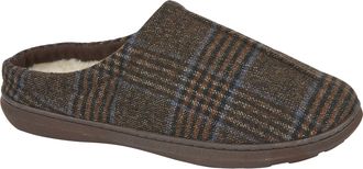 Jo & Joe Wexford Mens Brown Mule Slipper - Size 9 UK - Brown