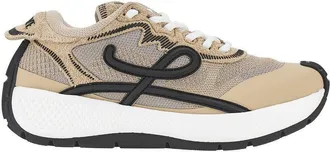 Loewe Pogo technical knit and leather sneakers Man 40
