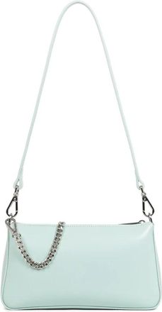 Lancaster Suave Even Trotteur Tas - Dames - Schoudertassen - Blauw - ONE Size - Leer - Tassen