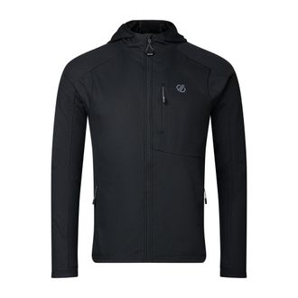 Dare 2B Dare 2B Heat Wave Stretch-tussenlaag voor heren (Zwart)
