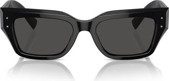 Dolce & Gabbana Sunglasses Dg4462 501/87 Black/Dark Gray Women