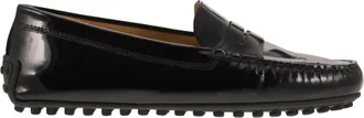 Tod's Tods City Gommino Moccasin In Glossy Leather