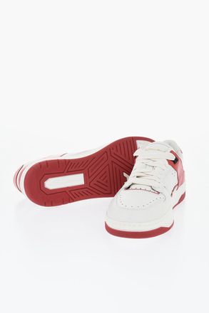 Santoni Sneakers in Pelle AIR con Dettagli a Contrasto Santoni