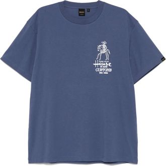 Deus Seoul Address T-shirt - Blauw