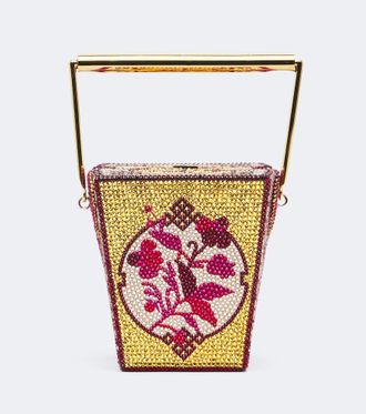 Judith Leiber Clutch Take Out Box adornado