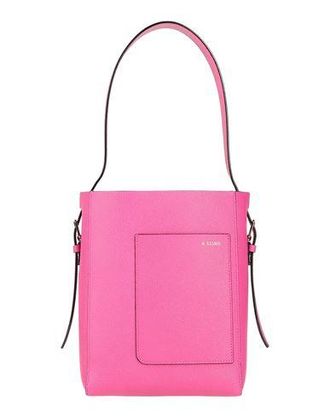 [Valextra]★Passepartout Tote Bag★Pink Valextra Passepartout Medium Leather Tote In Pink | ModeSens
