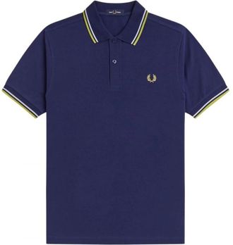 Fred Perry M3600 Poloshirt - Heren - Polos - Blauw - M - Katoen - Tops