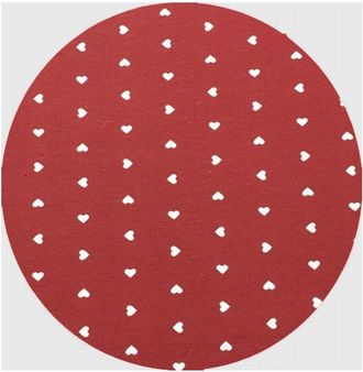 Trade Shop Trade Shop - 6 Copri Sediate Cuscini Tondo Con Fascia Elastic Cuscino Imbottito Sfoderabile