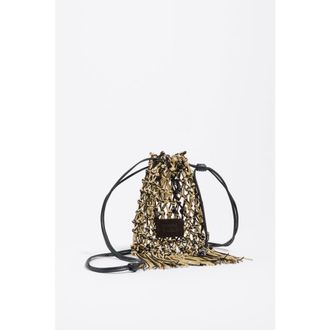 Bimba & Lola Small Leather Bag in Vanilla at Nordstrom