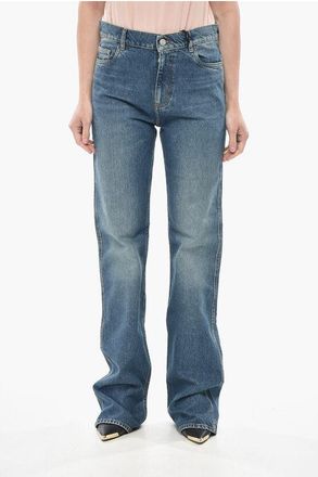 Coperni Straight-Leg Jeans With Logo Buckle 23cm size S