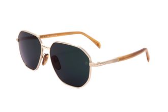 David Beckham Mens 60mm Gold Sunglasses DB1132-F-S-F6W-60