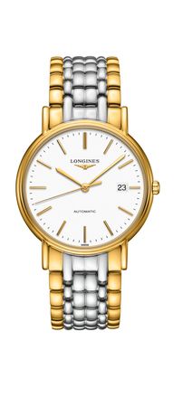 Longines Presence Automatic White Dial Mens Watch L4.921.2.12.7