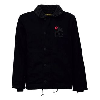 Edwin Giacca con colletto - - Jackets - Uomo - Blu - L