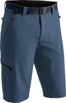 Maier Sports Bermudas MAIER SPORTS Nil Bermuda, Herren, Gr. 48, Normalgr&ouml;ssen, blau (jeansblau), 90% Polyamid, 10% Elasthan, Hosen Bermudas, kurze Herren Wanderhos