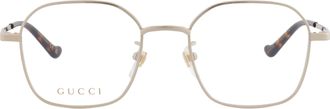 Gucci Demo Square Unisex Eyeglasses GG1611OA 001 50