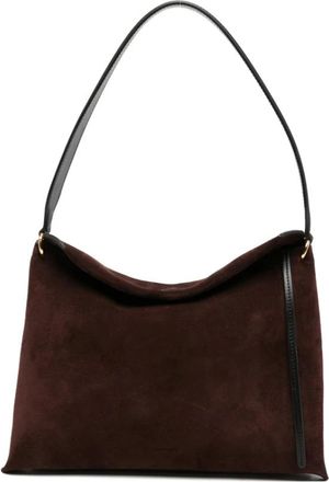 Wandler Penelope Tote Small - Dames - Schoudertassen - Rood - ONE Size - Leer - Tassen